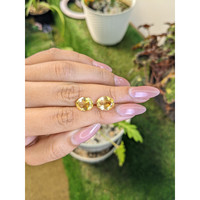 5.19 Ct.Tw.Total Carat Weight Citrine Pair from Brazil Life Style