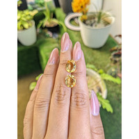 5.19 Ct.Tw.Total Carat Weight Citrine Pair from Brazil Life Style