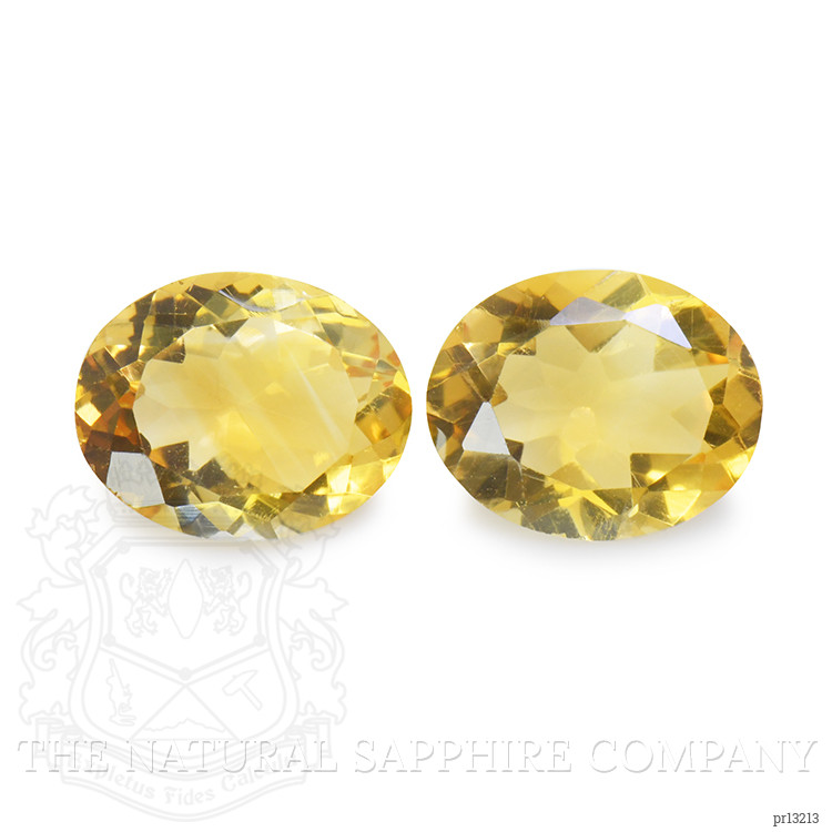 5.39 Ct.Tw. Citrine Pair from Brazil