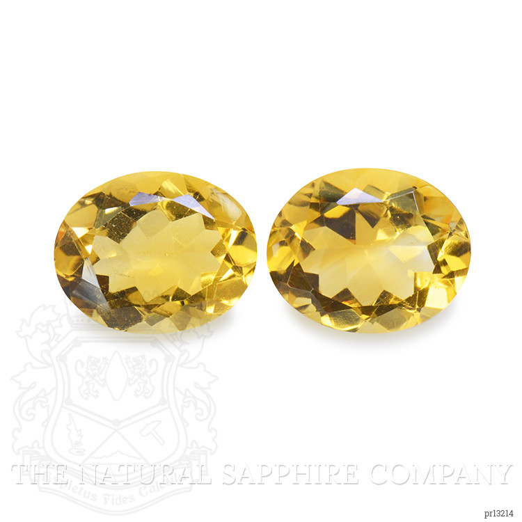 5.90 Ct.Tw. Citrine Pair from Brazil