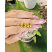 5.90&nbsp;Ct.Tw.Total Carat Weight Citrine Pair from Brazil Life Style