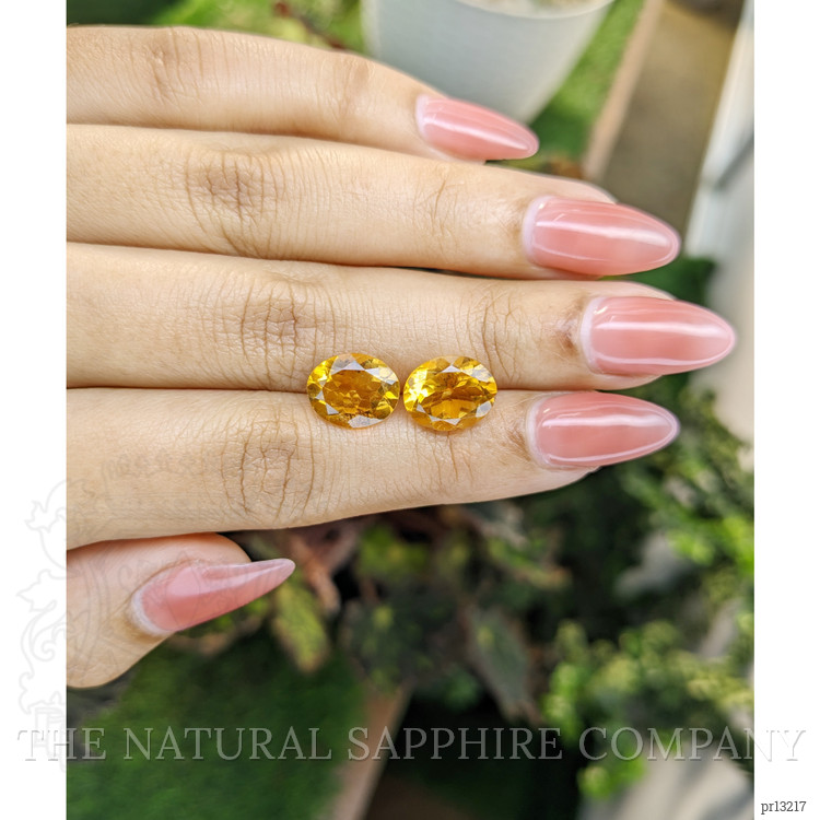 6.03 Ct.Tw. Citrine Pair from Brazil