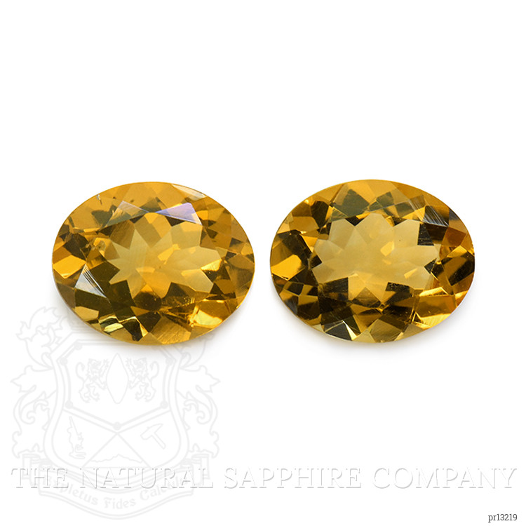 5.47 Ct.Tw. Citrine Pair from Brazil
