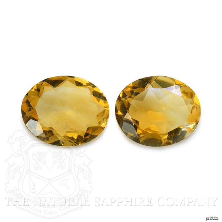 4.60 Ct.Tw. Citrine Pair from Brazil