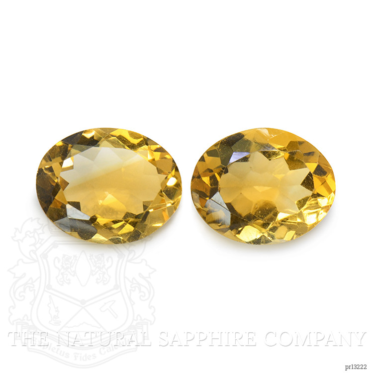 5.38 Ct.Tw. Citrine Pair from Brazil