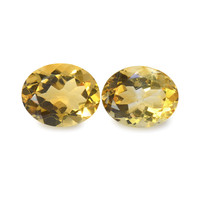 6.11 Ct.Tw. Oval Citrine Pair