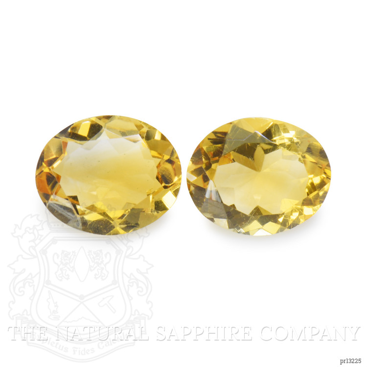 5.63 Ct.Tw. Citrine Pair from Brazil