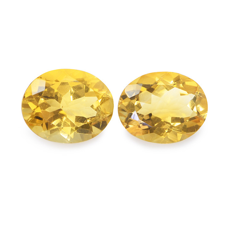6.47 Ct.Tw. Citrine Pair from Brazil
