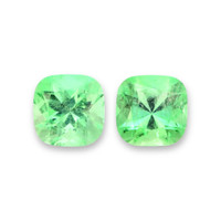 6.74 Ct.Tw.Total Carat Weight Emerald Pair from Colombia Video