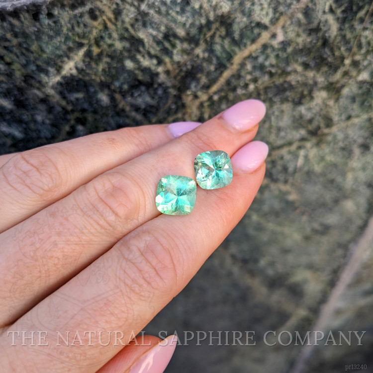 6.74 Ct.Tw. Emerald Pair from Colombia