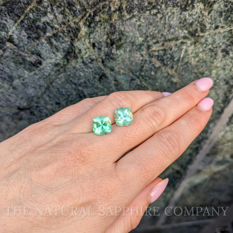 6.74 Ct.Tw. Emerald Pair from Colombia