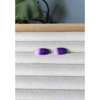 12.01&nbsp;Ct.Tw.Total Carat Weight Cabochon Agate Pair from Namibia Life Style