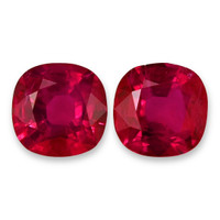 1.03&nbsp;Ct.Tw.Total Carat Weight Ruby Pair from Mozambique Video
