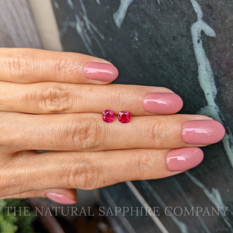 1.03 Ct.Tw. Ruby Pair from Mozambique