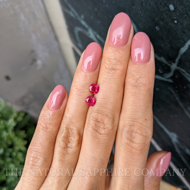 1.03 Ct.Tw. Ruby Pair from Mozambique