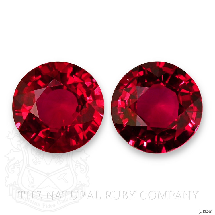 1.69 Ct.Tw. Ruby Pair from Mozambique