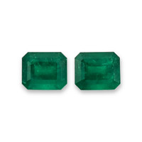4.12&nbsp;Ct.Tw.Total Carat Weight Emerald Pair from Colombia Video