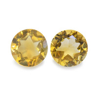3.20 Ct.Tw. Round Citrine Pair