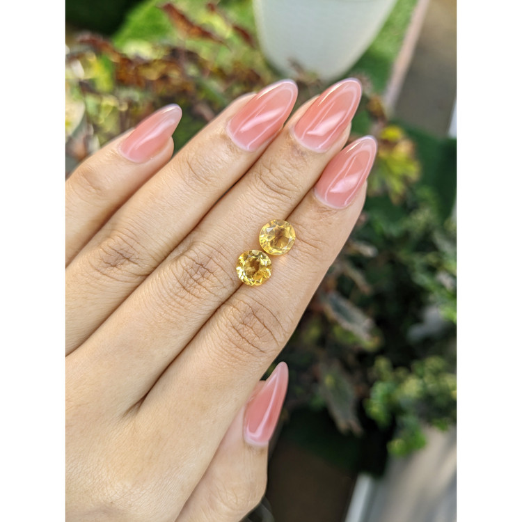 3.20 Ct.Tw. Citrine Pair from Brazil