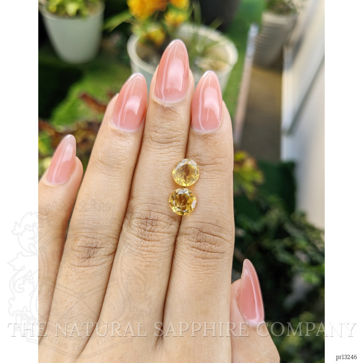 3.20 Ct.Tw. Citrine Pair from Brazil