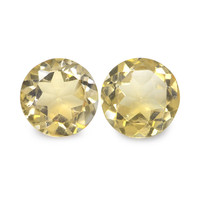 2.89 Ct.Tw. Round Citrine Pair