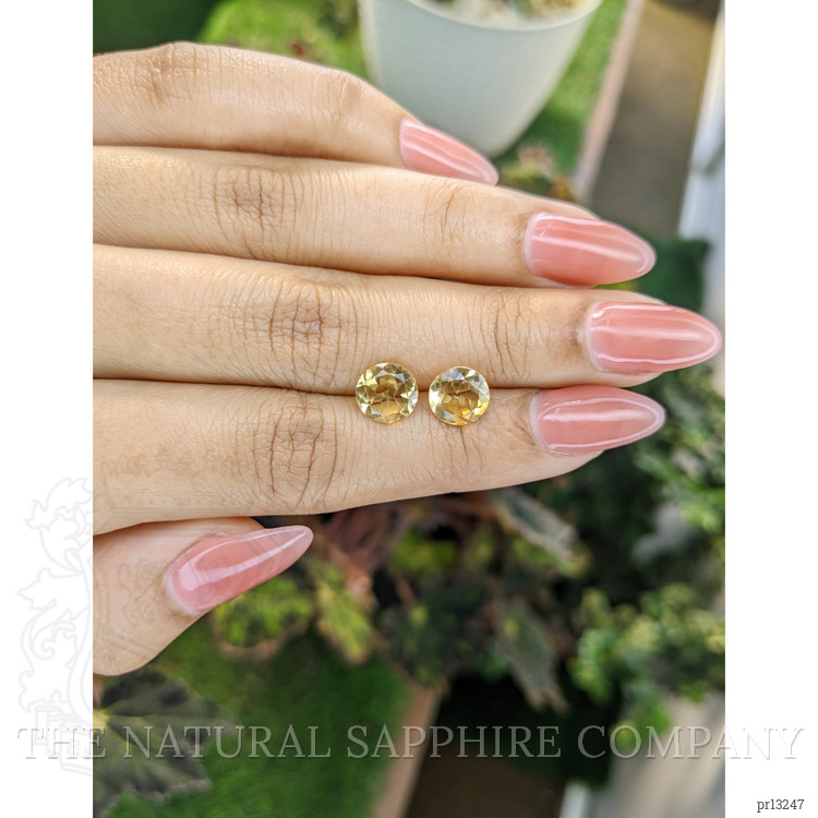 2.89 Ct.Tw. Citrine Pair from Brazil