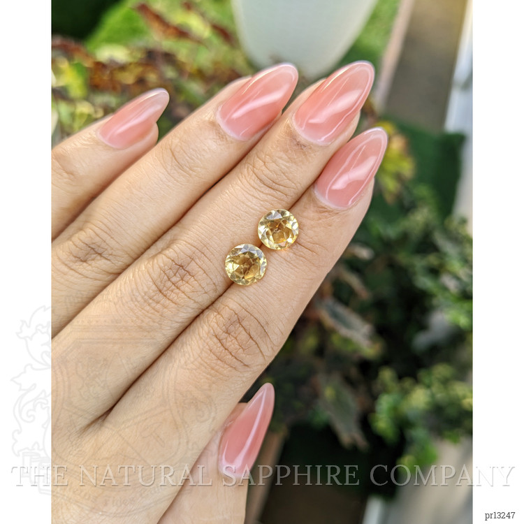 2.89 Ct.Tw. Citrine Pair from Brazil