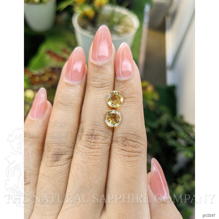 2.89 Ct.Tw. Citrine Pair from Brazil