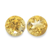 3.60 Ct.Tw. Round Citrine Pair