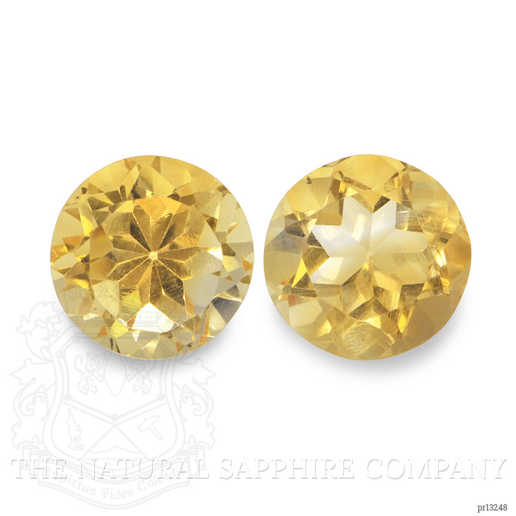 3.60 Ct.Tw. Citrine Pair from Brazil
