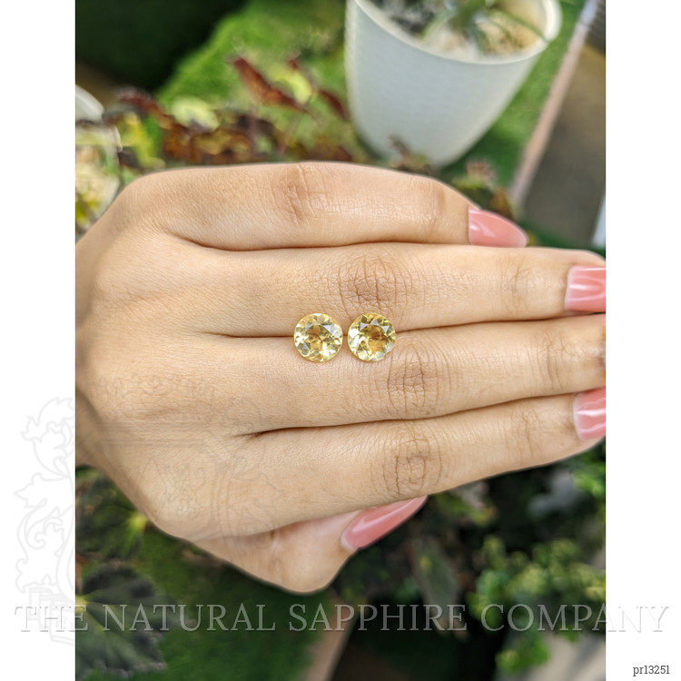 3.41 Ct.Tw. Citrine Pair from Brazil