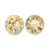 3.50 Ct.Tw. Round Citrine Pair