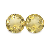2.86 Ct.Tw. Round Citrine Pair