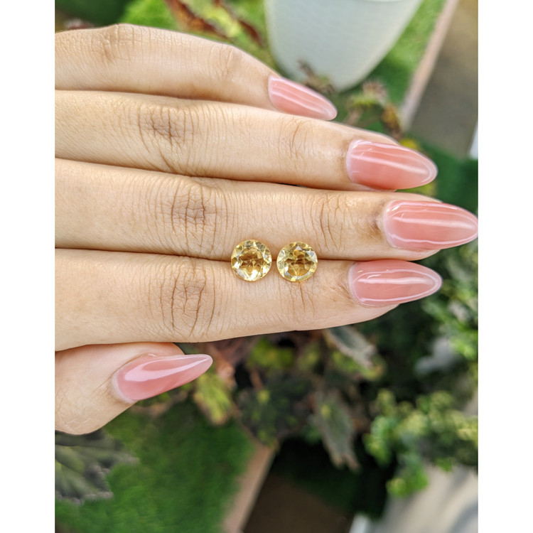 2.86 Ct.Tw. Citrine Pair from Brazil