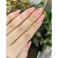 2.86&nbsp;Ct.Tw.Total Carat Weight Citrine Pair from Brazil Life Style