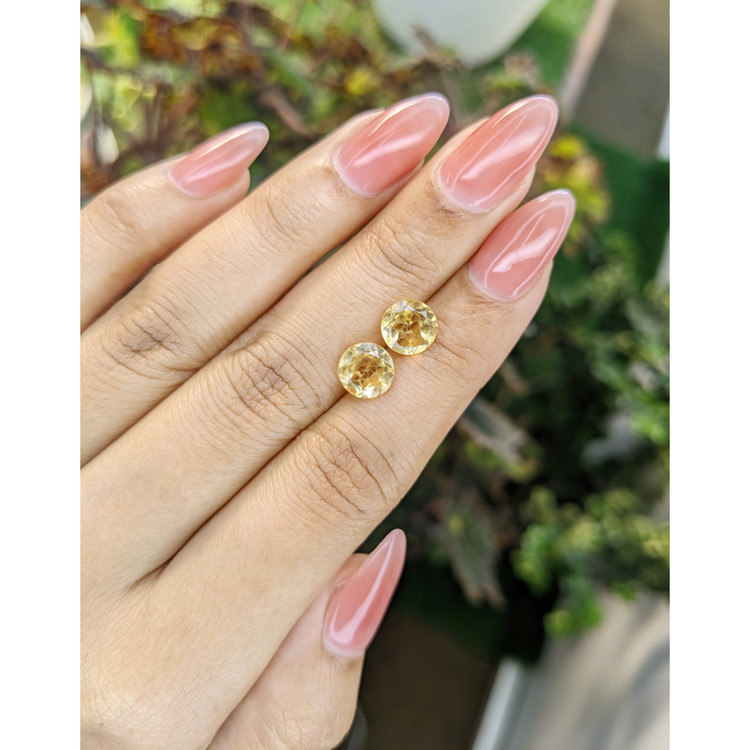 2.86 Ct.Tw. Citrine Pair from Brazil