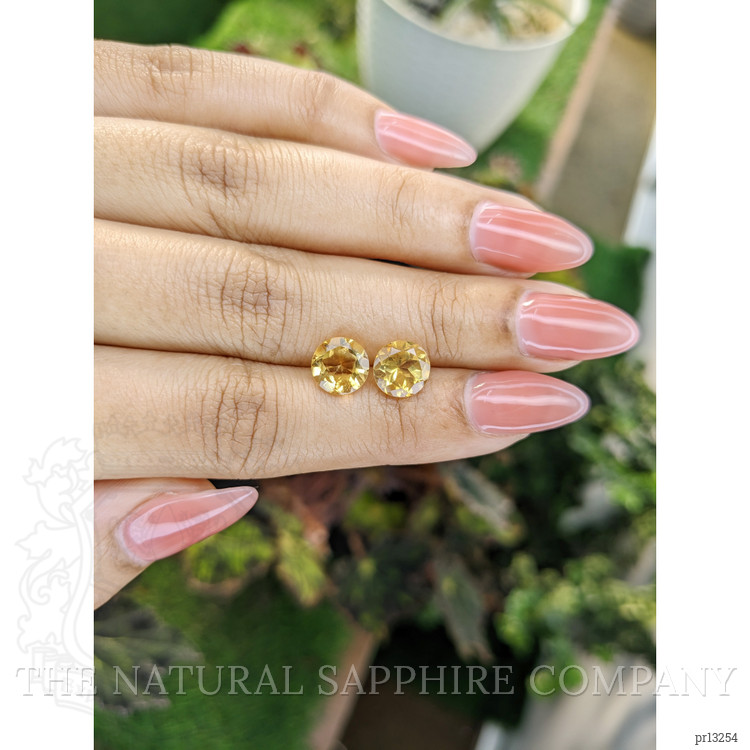 3.36 Ct.Tw. Citrine Pair from Brazil
