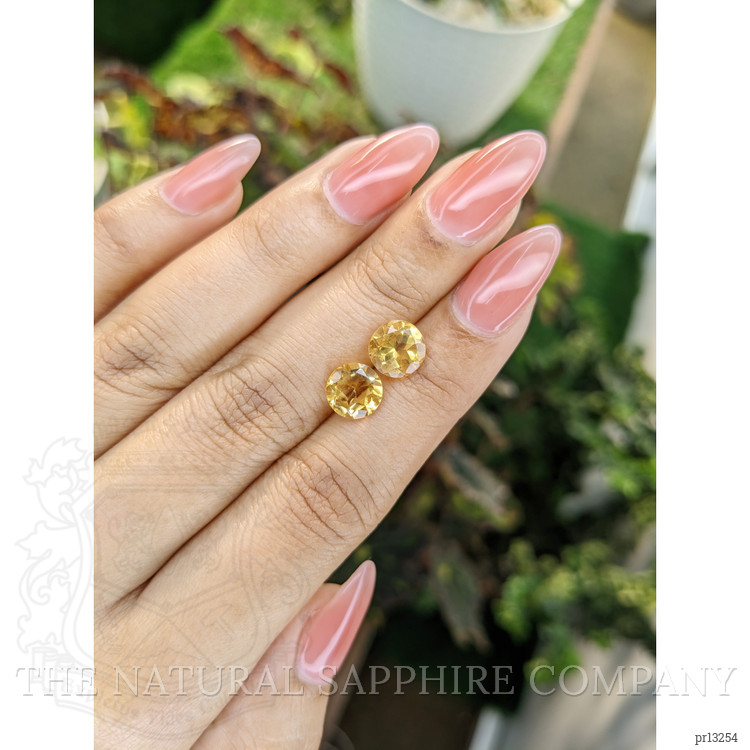 3.36 Ct.Tw. Citrine Pair from Brazil