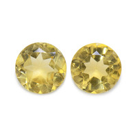 3.38 Ct.Tw. Round Citrine Pair