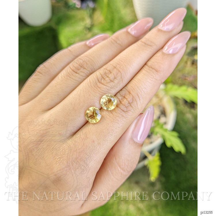 3.38 Ct.Tw. Citrine Pair from Brazil