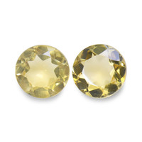 2.92 Ct.Tw. Round Citrine Pair
