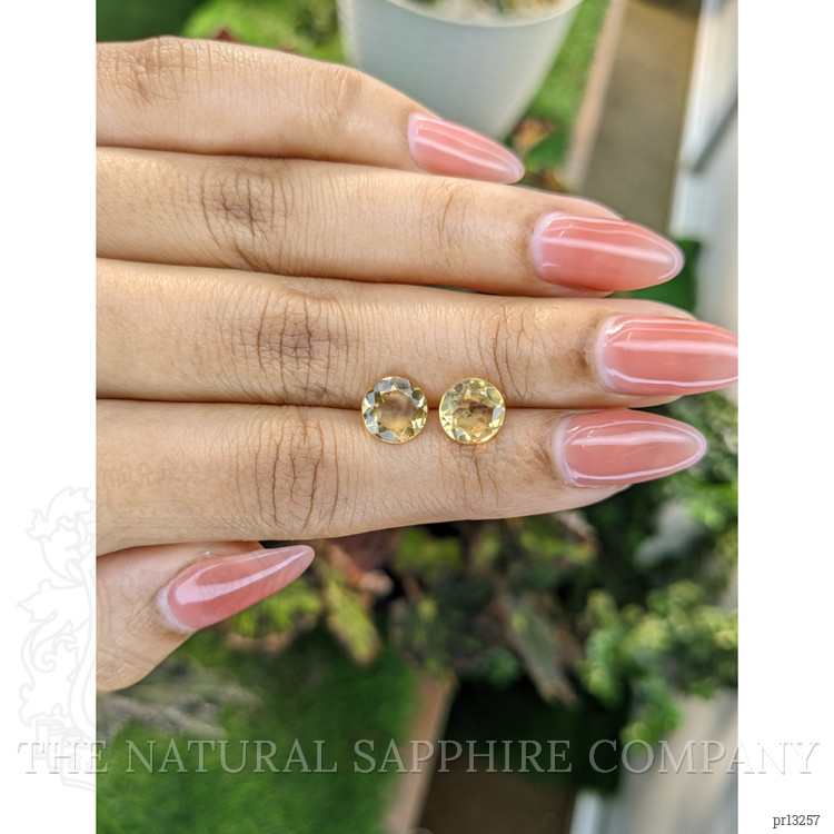 2.92 Ct.Tw. Citrine Pair from Brazil