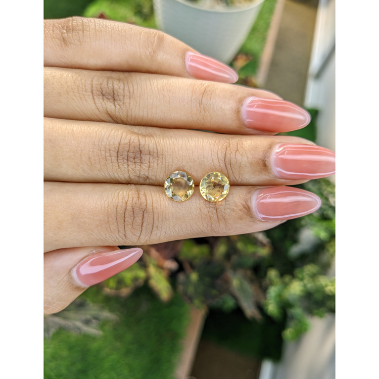 2.92 Ct.Tw. Citrine Pair from Brazil