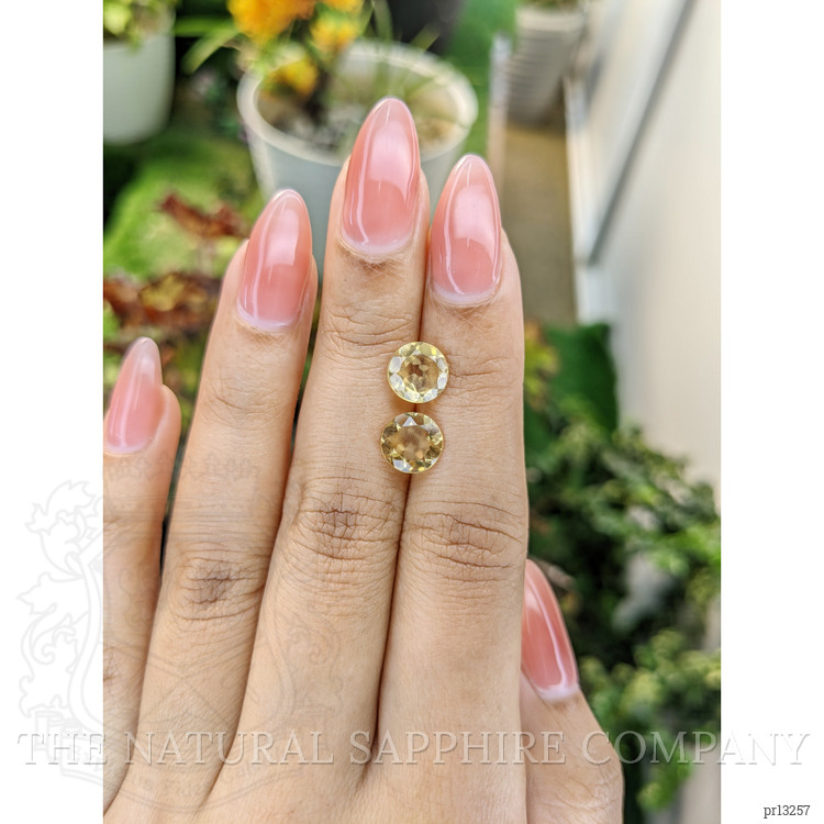 2.92 Ct.Tw. Citrine Pair from Brazil