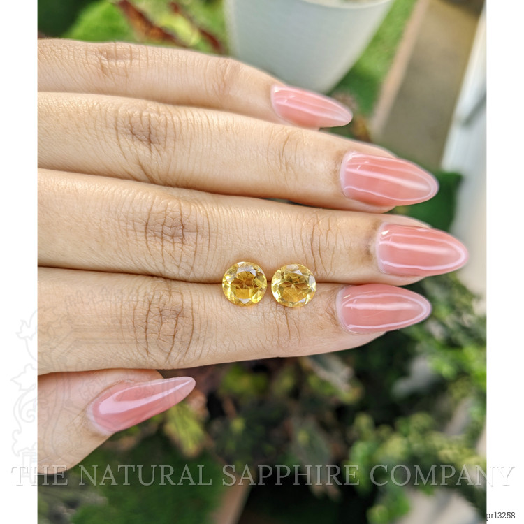 3.18 Ct.Tw. Citrine Pair from Brazil