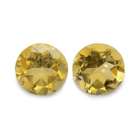 3.02 Ct.Tw. Round Citrine Pair