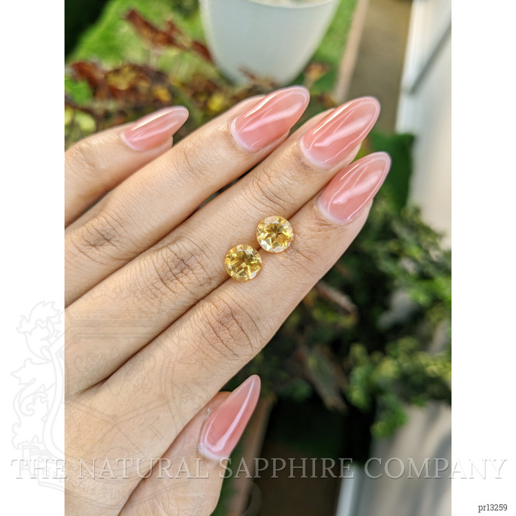 3.02 Ct.Tw. Citrine Pair from Brazil