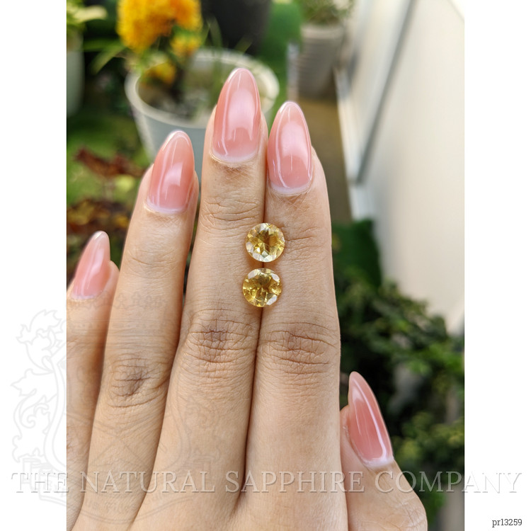 3.02 Ct.Tw. Citrine Pair from Brazil