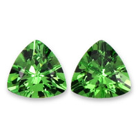 1.31 Ct.Tw.Total Carat Weight Tsavorite Garnet Pair from Tanzania Video