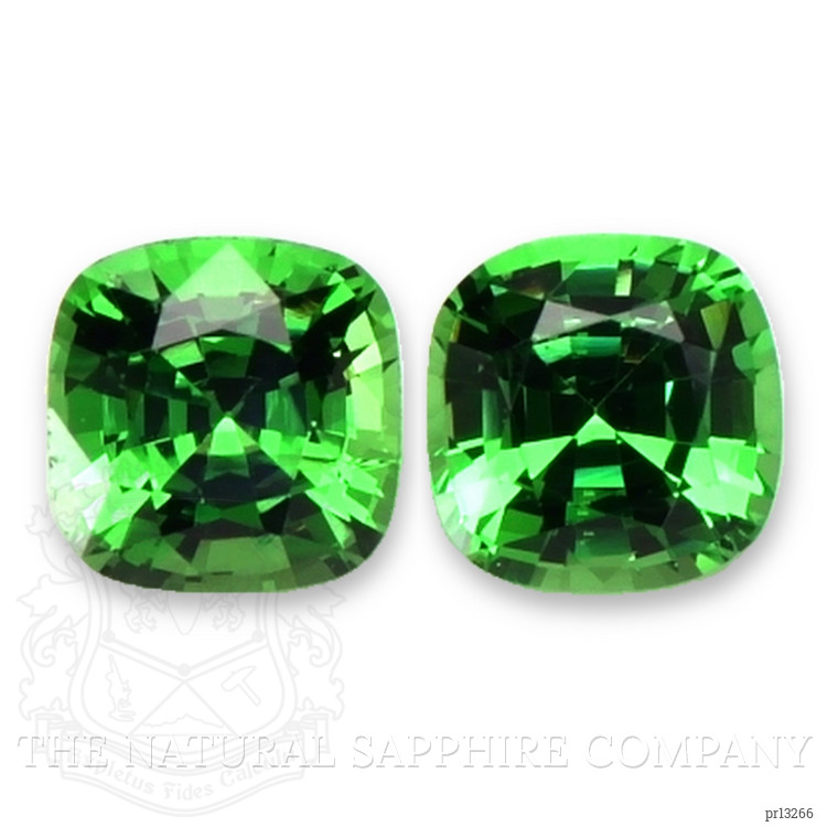 1.03 Ct.Tw. Tsavorite Garnet Pair from Tanzania